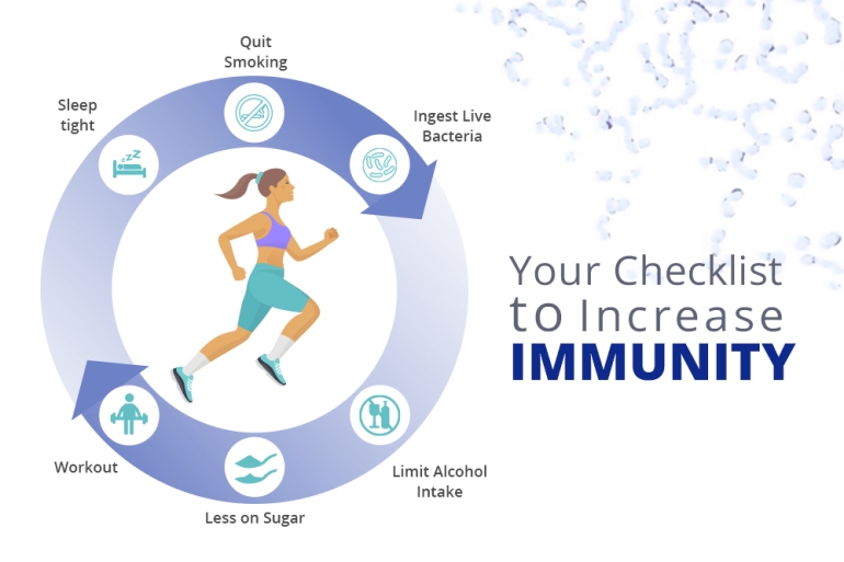 Your Checklist to Increase Immunity